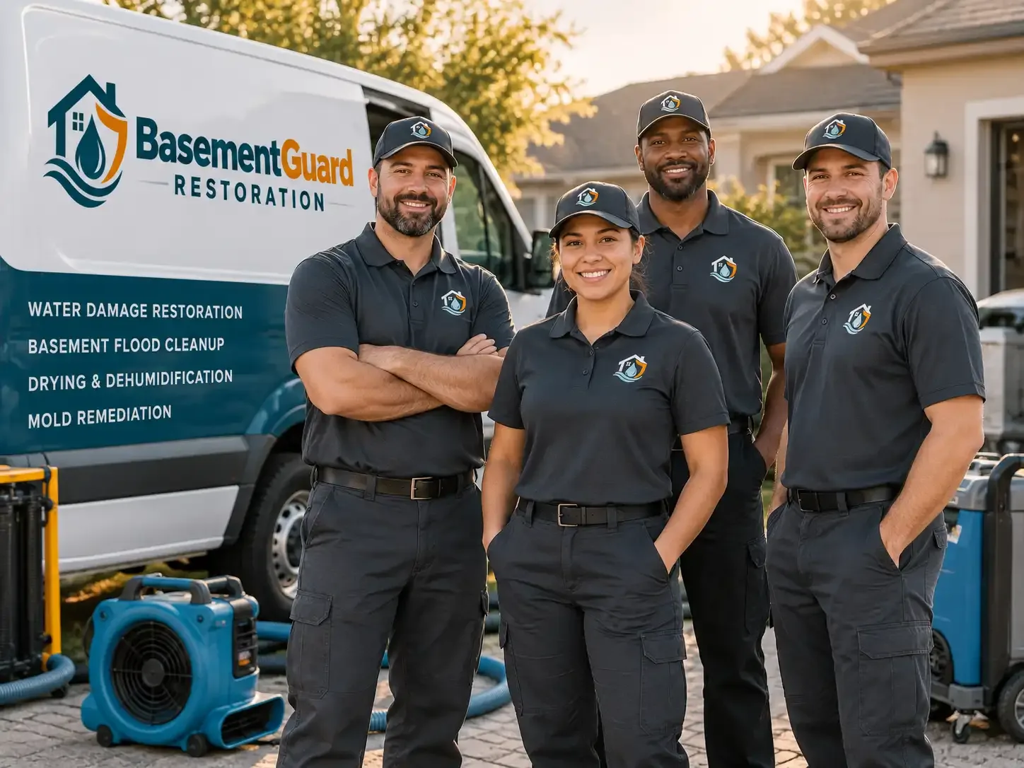 Basement Water Damage Restoration company in Victor, CA